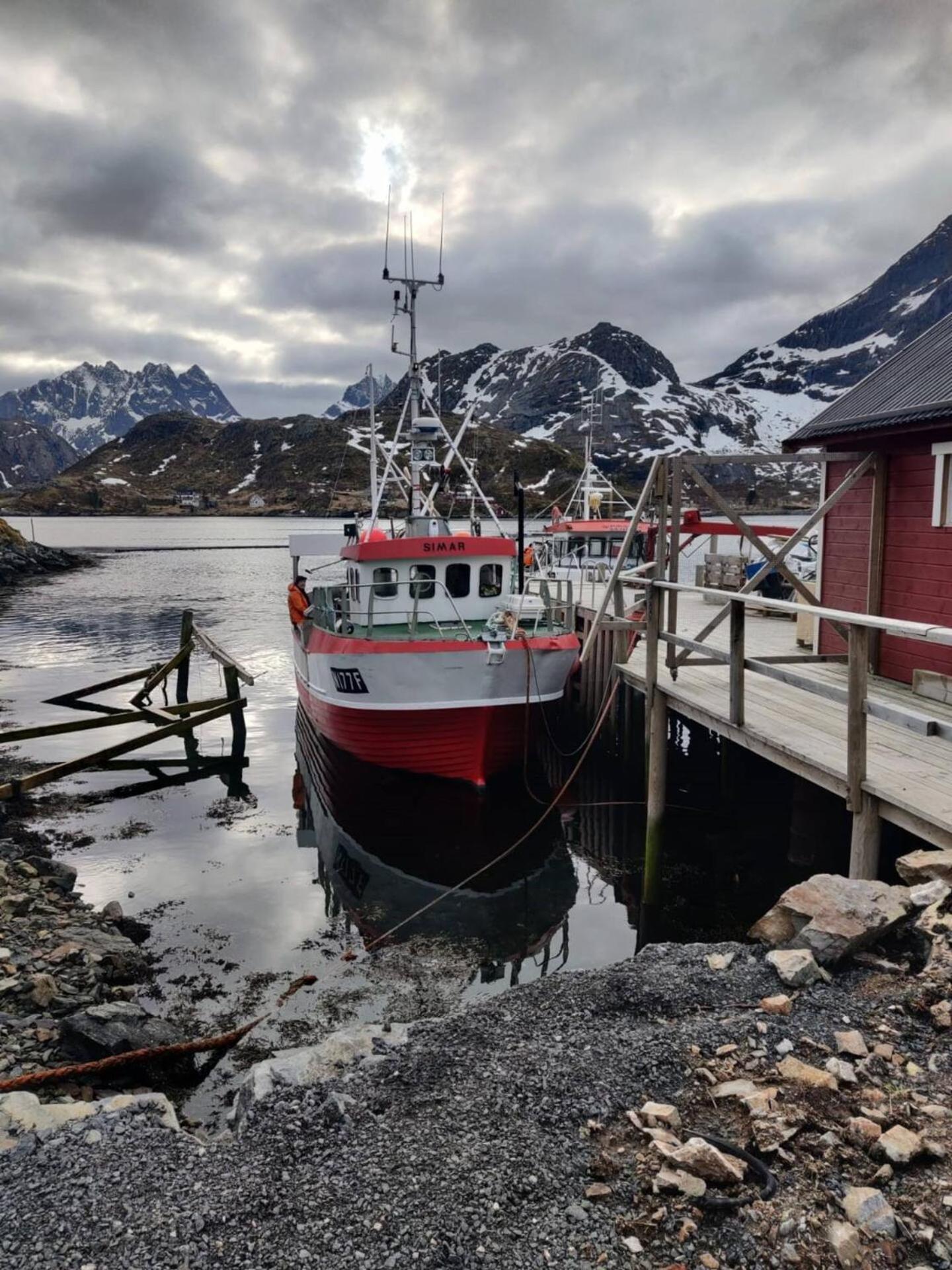 Minkfarmen, Spacious Seaside Cabin With Scenic View Ramberg Exteriér fotografie